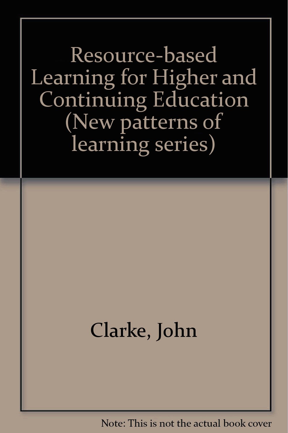 Resource-based Learning for Higher and Continuing Education