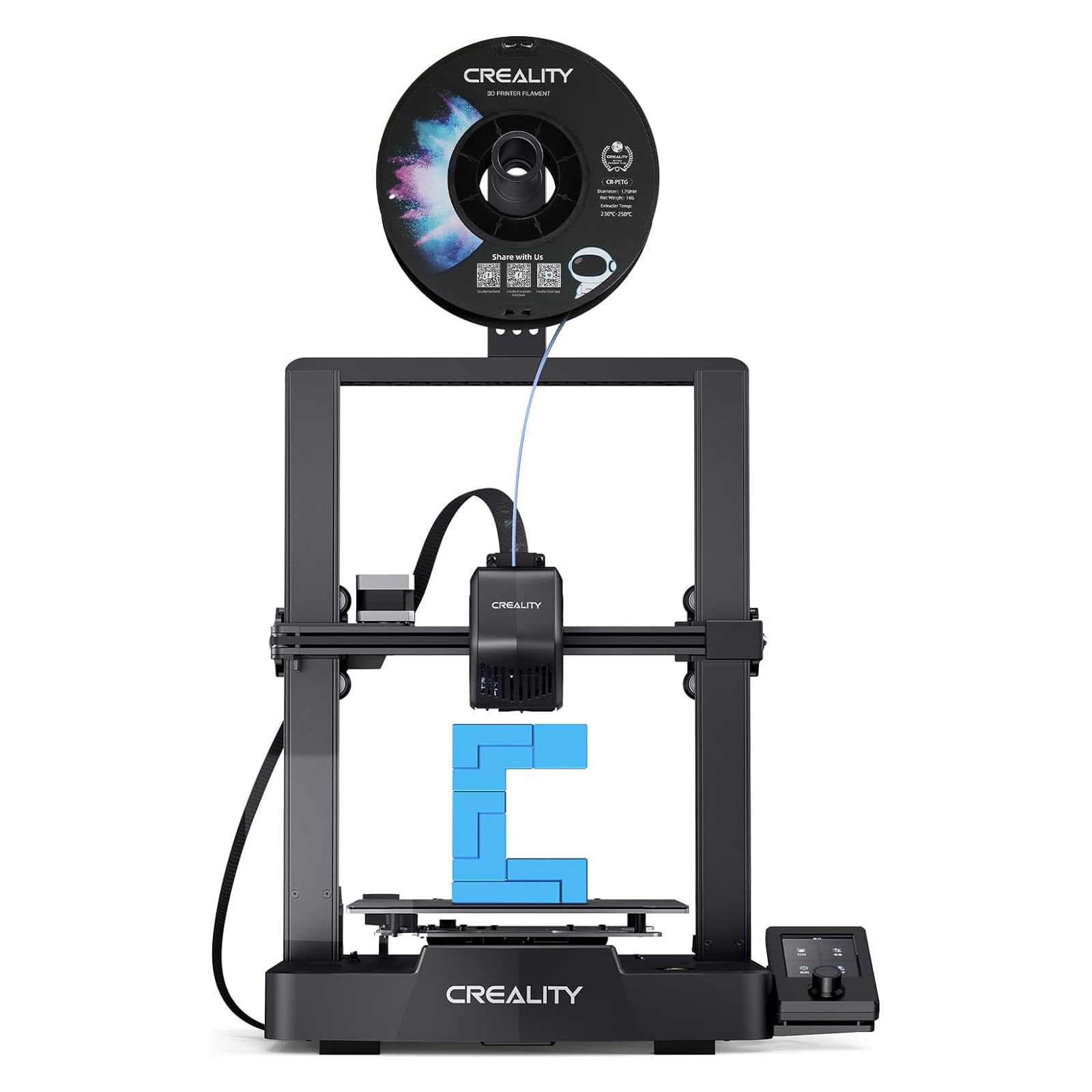 Creality Ender-3 V3 SE Impresora 3D Velocidad de Impresión 250mm/s Más Rápida, Impresora 3D con CR Touch y Nivelación Automática Montaje Rápido 220x220x250mm Compatible con PLA/TPU/PETG