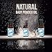 Baby Powder Essential Oil [RELAXING SCENT] - Glass Amber Bottle Organic Pure Therapeutic French for Diffuser, Aromatherapy, Headache, Pain, Sleep-Perfect For Candles & Massage (10 ml)