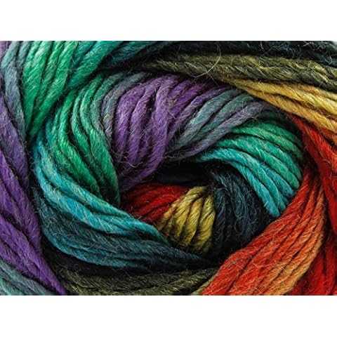King Cole Riot Chunky 100g - 623 Rainbow by King Cole - King Cole Wool Cover