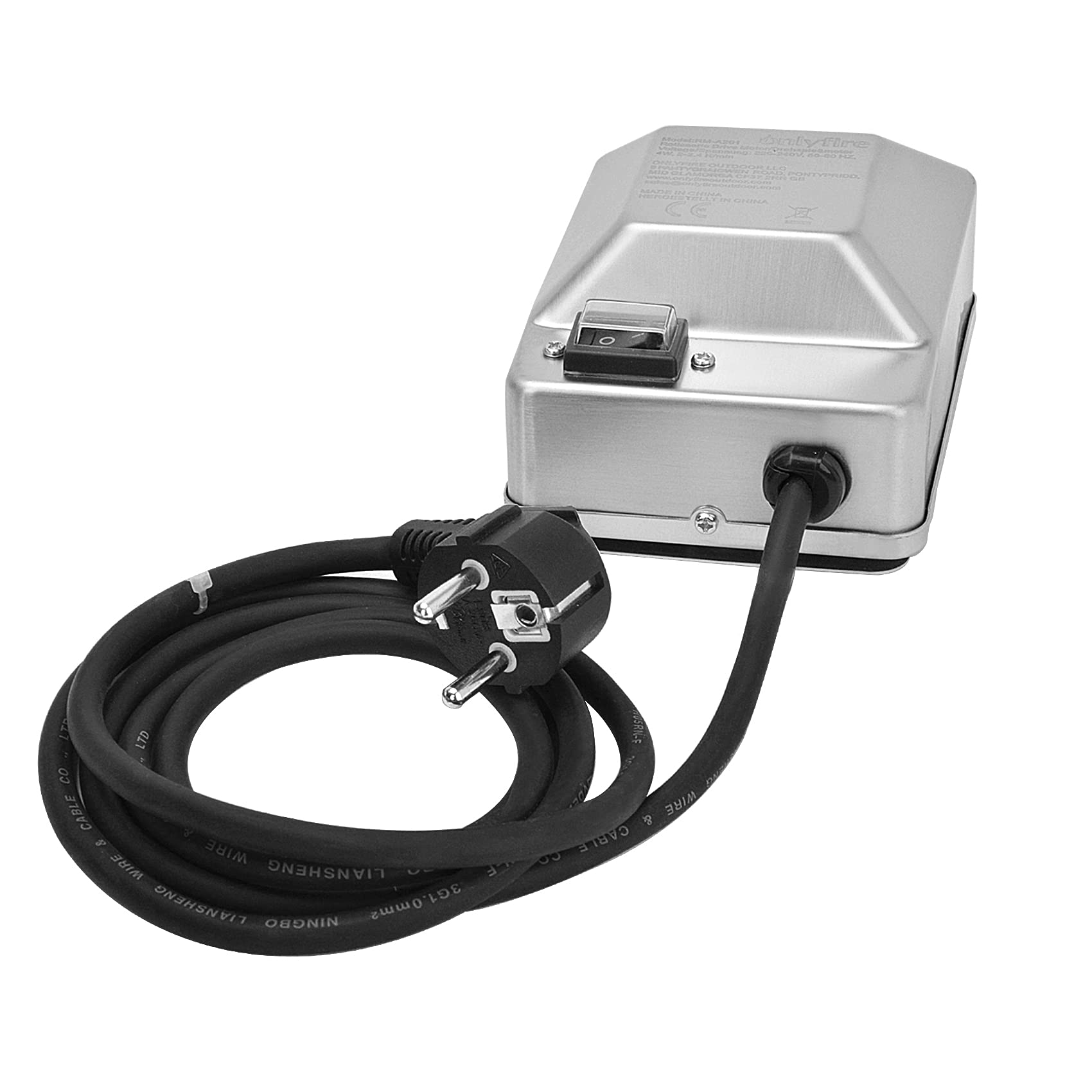 Motore Per Girarrosto Elettrico 2 Giri/Min - Acciaio Inox, Per Barbecue E Spiedini | Compatibile Weber, Char-Broil - Foto 10