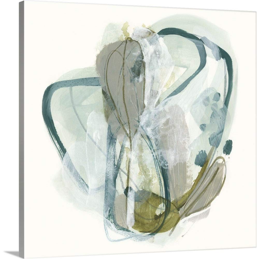 GREATBIGCANVASOmnipollos Flora II Canvas Wall Art Print, Home Decor Artwork, 16"x16"