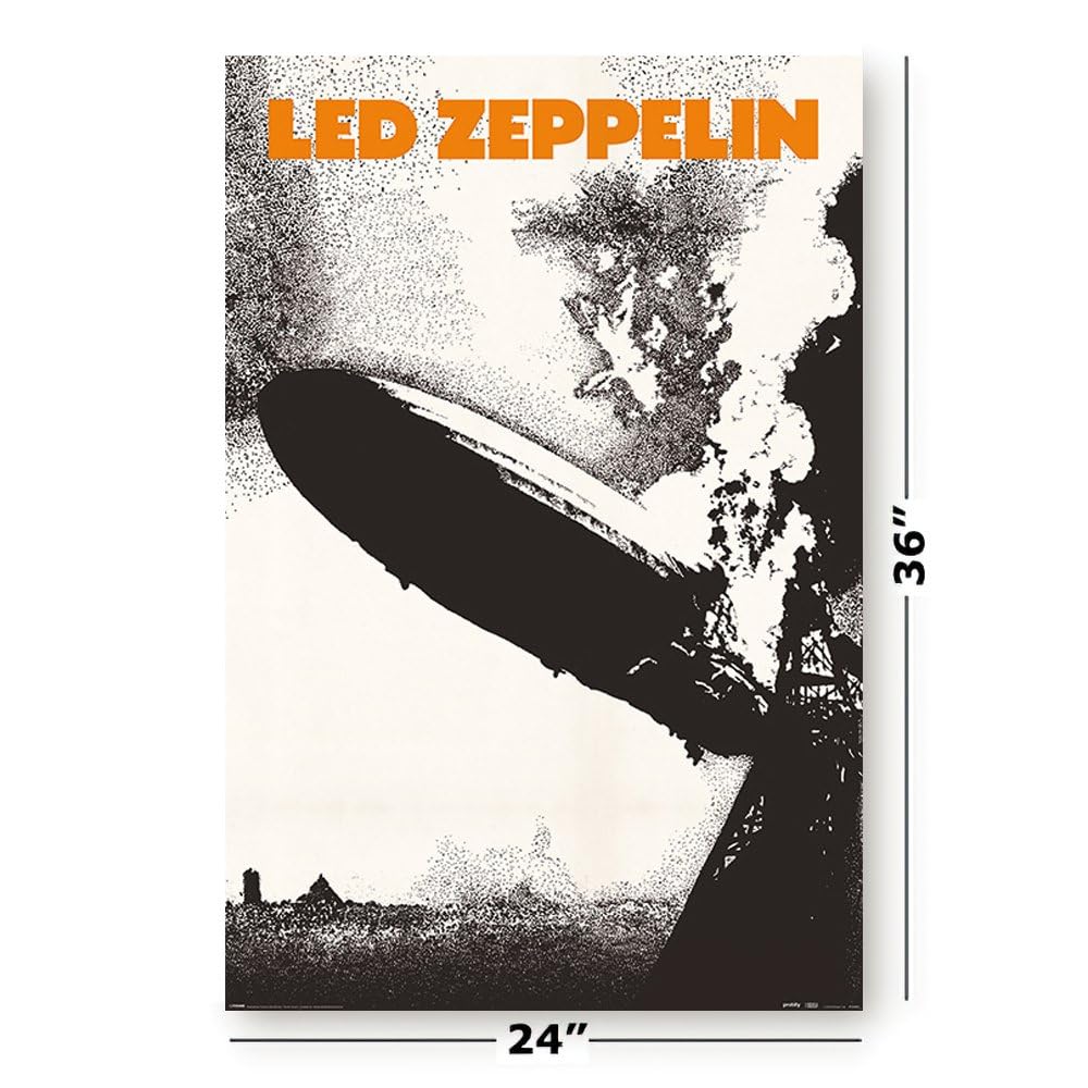 Amazon.com: POSTER STOP ONLINE Led Zeppelin - Music Poster (Led