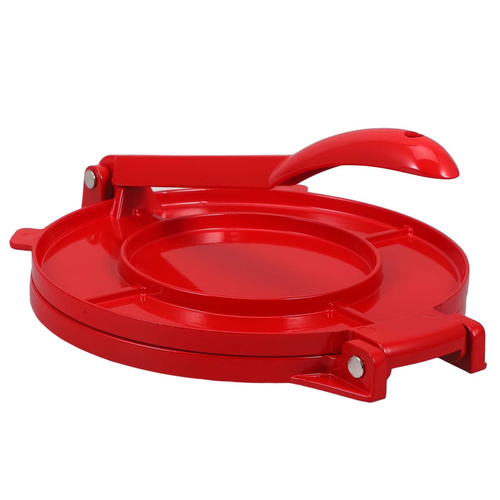 VALICLUD Aluminum Alloy Tortilla Press Heavy Duty Flour Dough Maker for Corn Flatbreads Effortless No Rolling Pin Required for Home Cooking Meal Prep