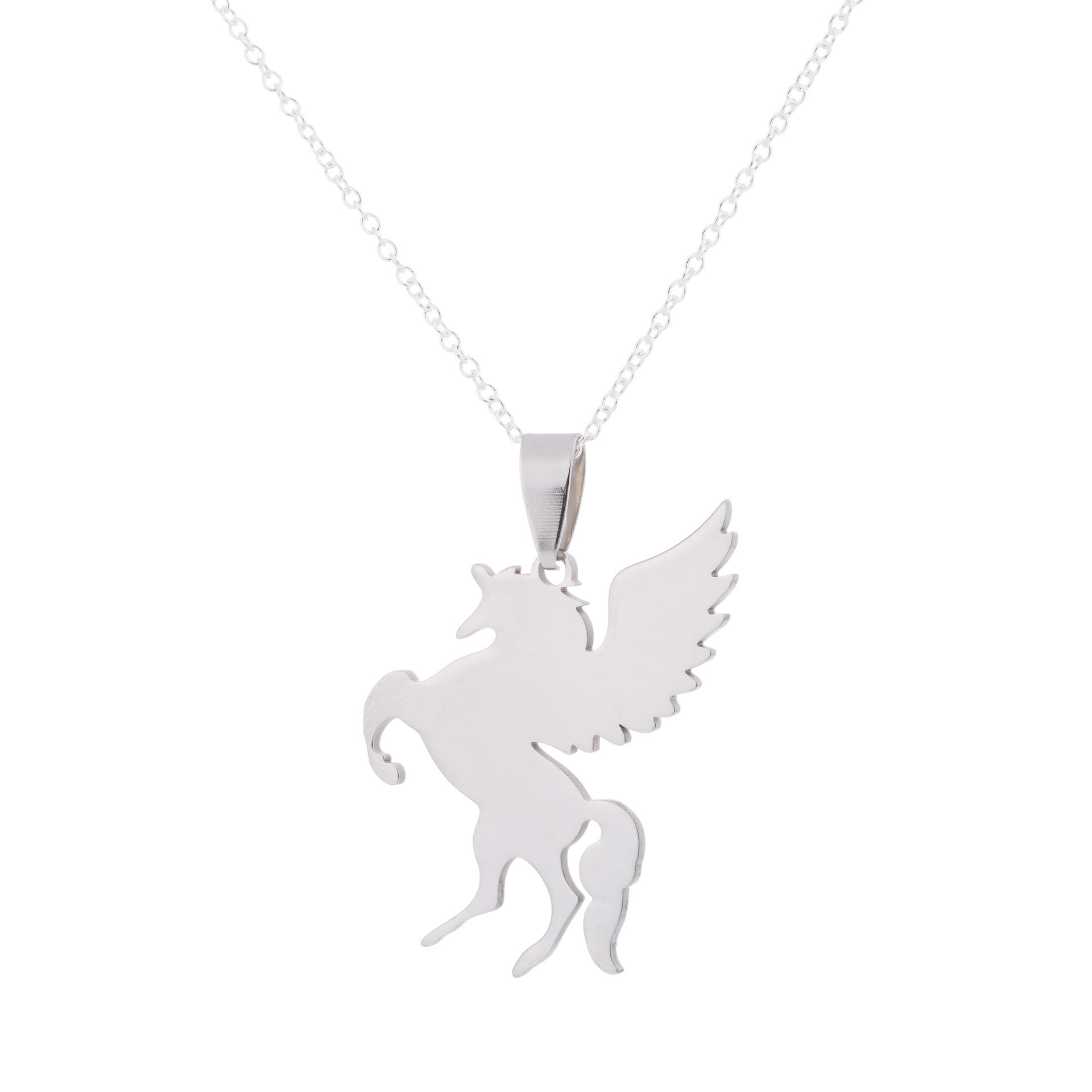 Collier de cheval anti-ternissement pendentif mode pour dame