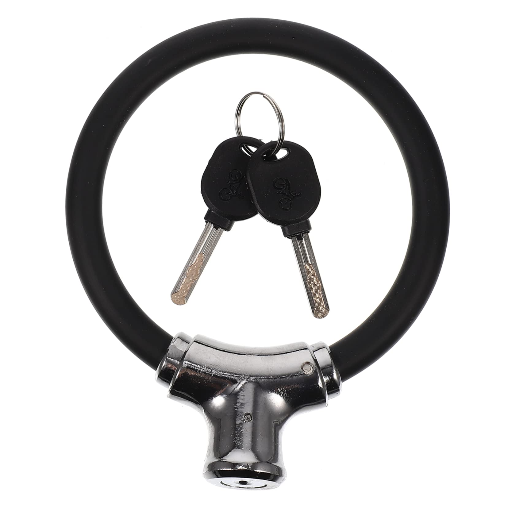 OSOLADY 1Set Professional Portable Bike Security Lock Heavy Duty Outdoor Lock for Bikes Helmets Gear Compact Design Wear Resistant for Cycling Adventures