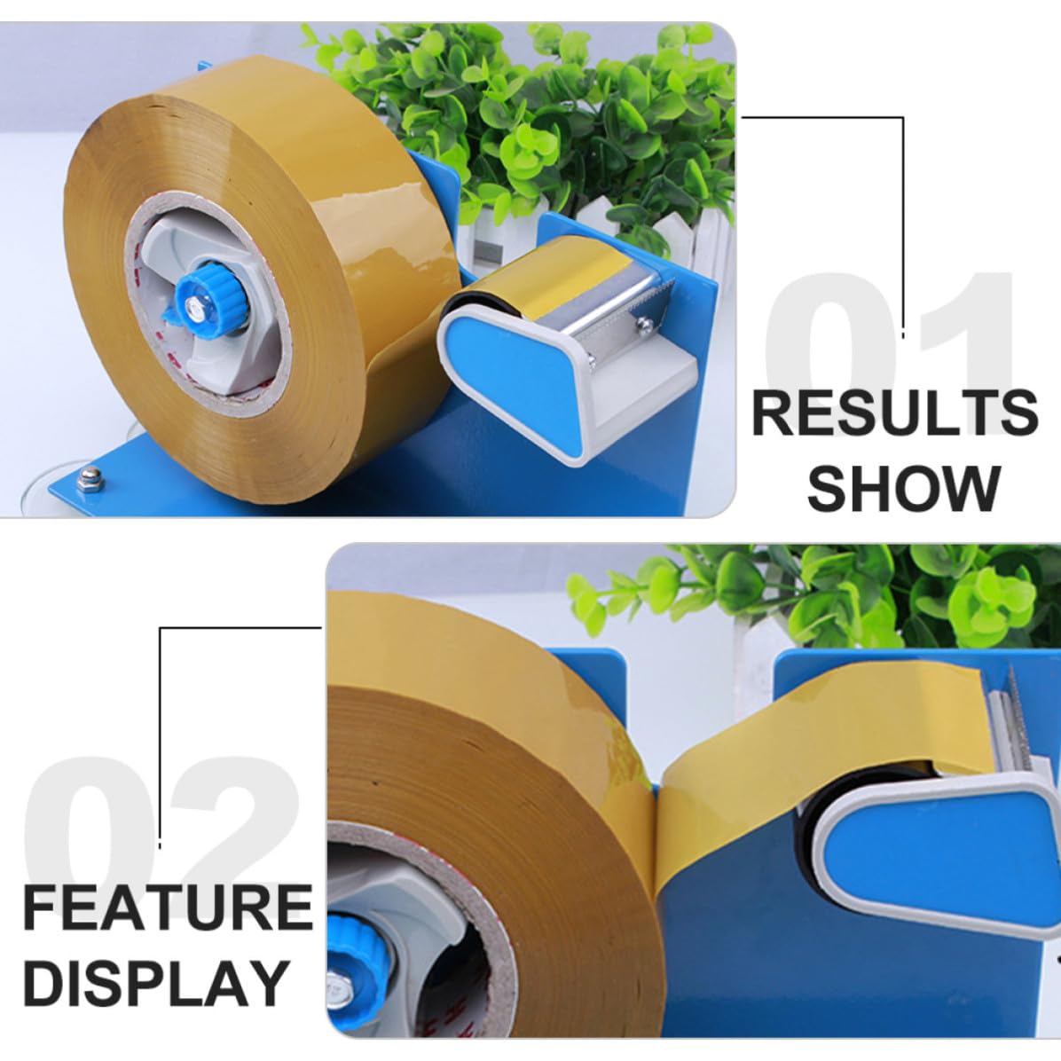 Dispenser Comodo e Nastro Adesivo da Tavolo per in Ferro e Plastico Design Creativo Aumento Dell'efficienza di Imballaggio per Casa e Scuola