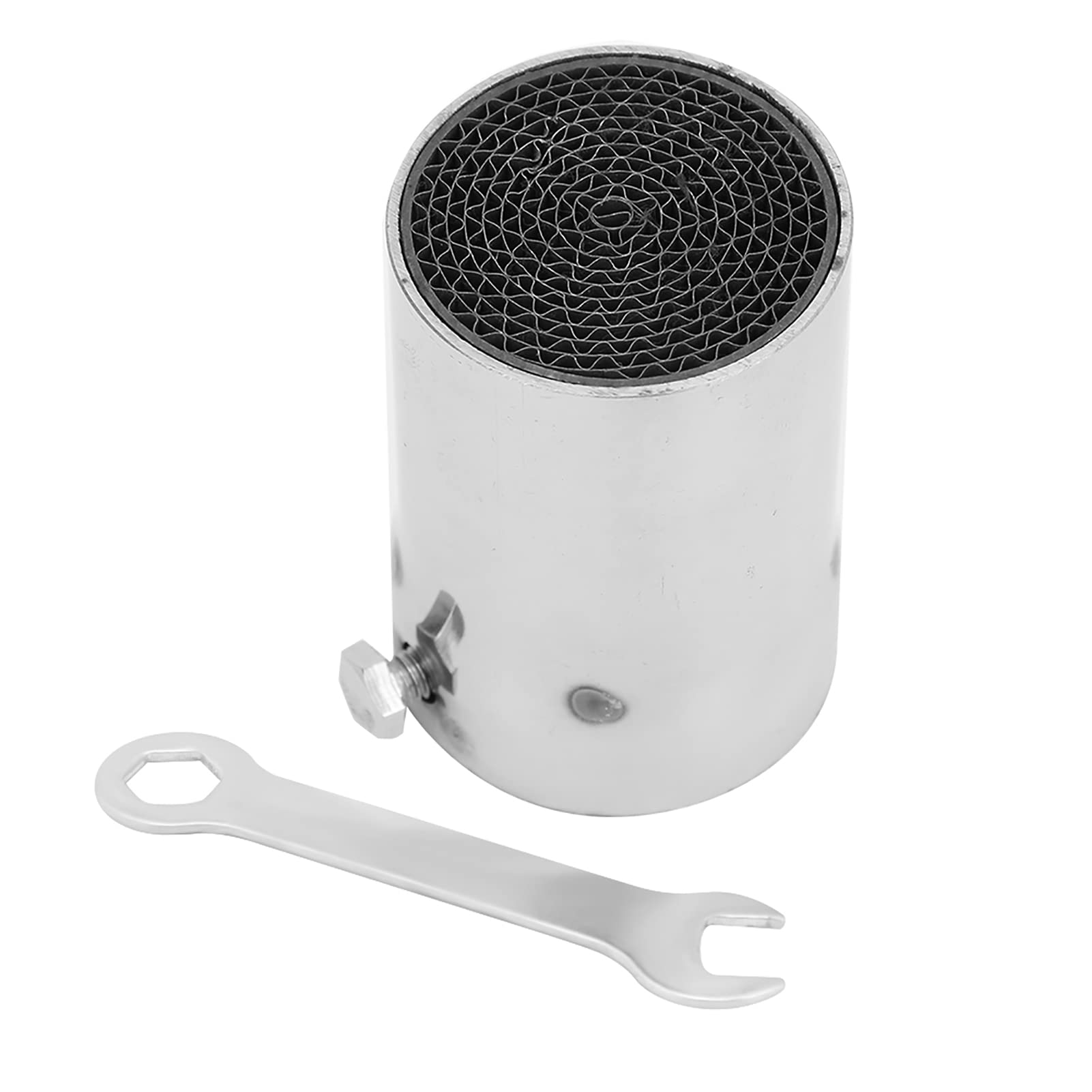51mm DB Killer tubo di scarico, eliminatore di inserto silenziatore silenziatore tubo di scarico moto in acciaio inox universale(3)