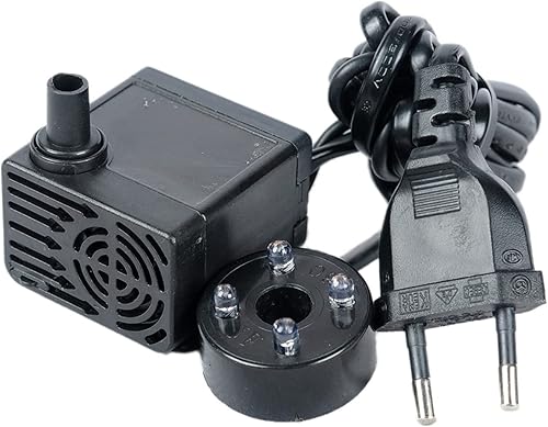 Miniatura 2 de Bomba sumergible pequeña ajustable acuario 220V 5W Bomba de agua sumergible Fuente de tanque de peces Peces Estanque Tanque de agua Bombas de agua