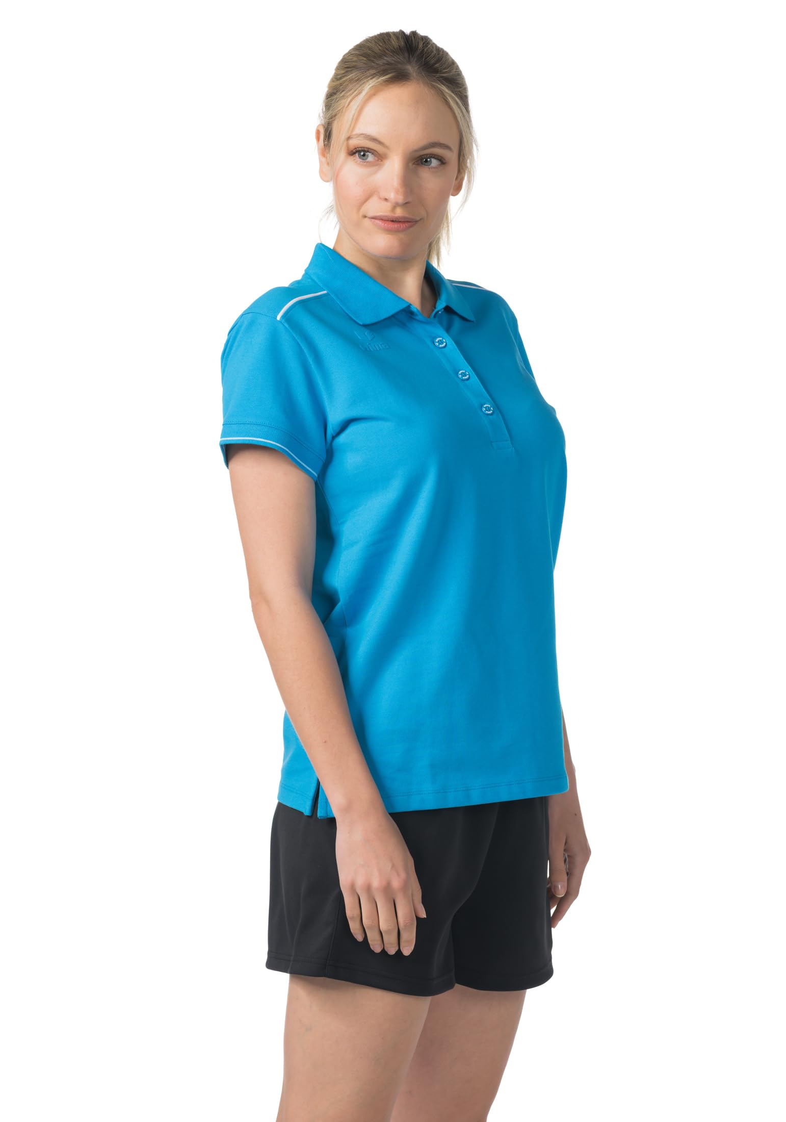 Erima Women's Bleu Polo Shirt Cmpt