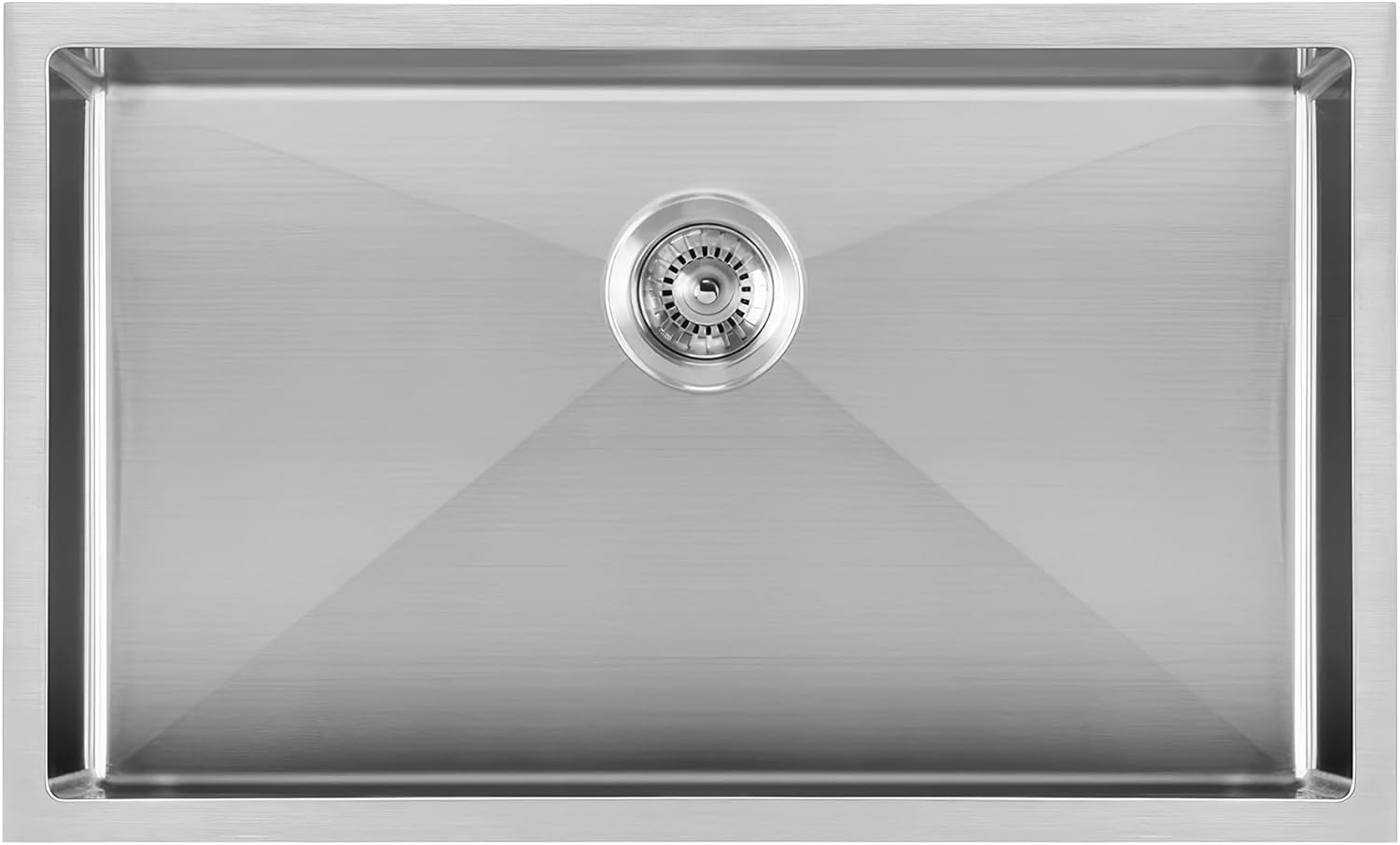 Noah Plus Heavy Duty, 6 Gauge frame, Single Bowl Dual-Mount Sink Set