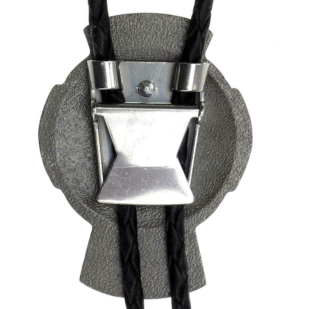Western Bolo Tie mit Buchstabe B, 24 ct Goldauflage, Bolotie
