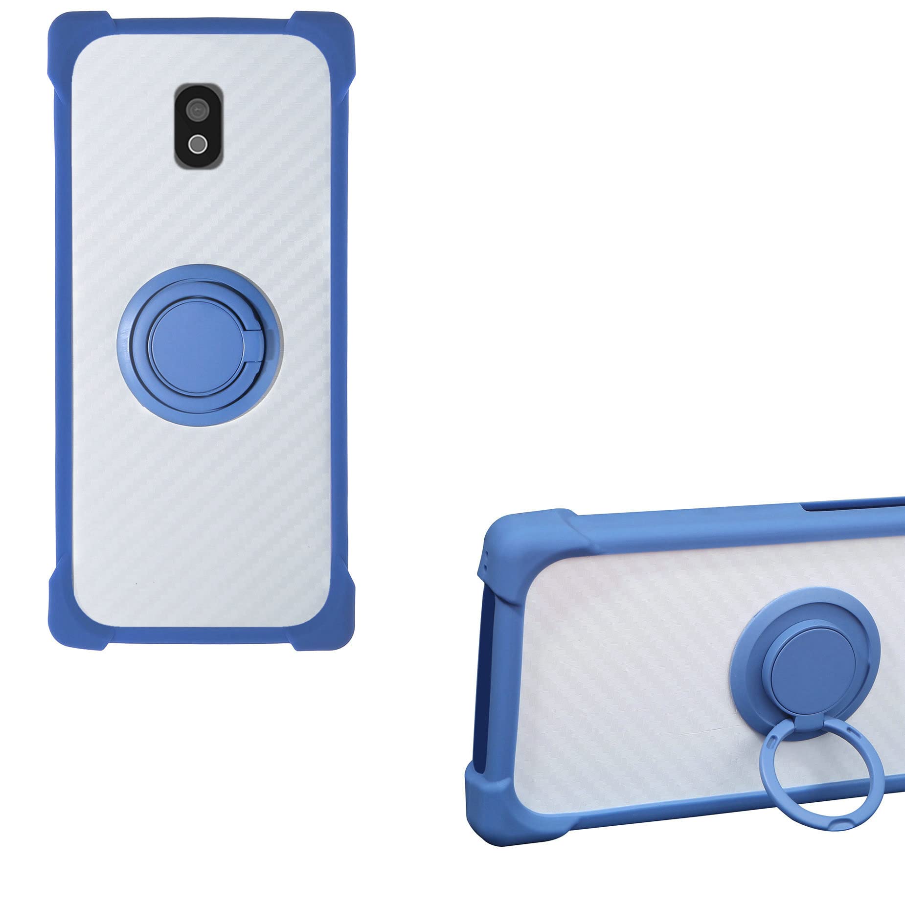 Close-up of the 360 degree rotatable ring holder