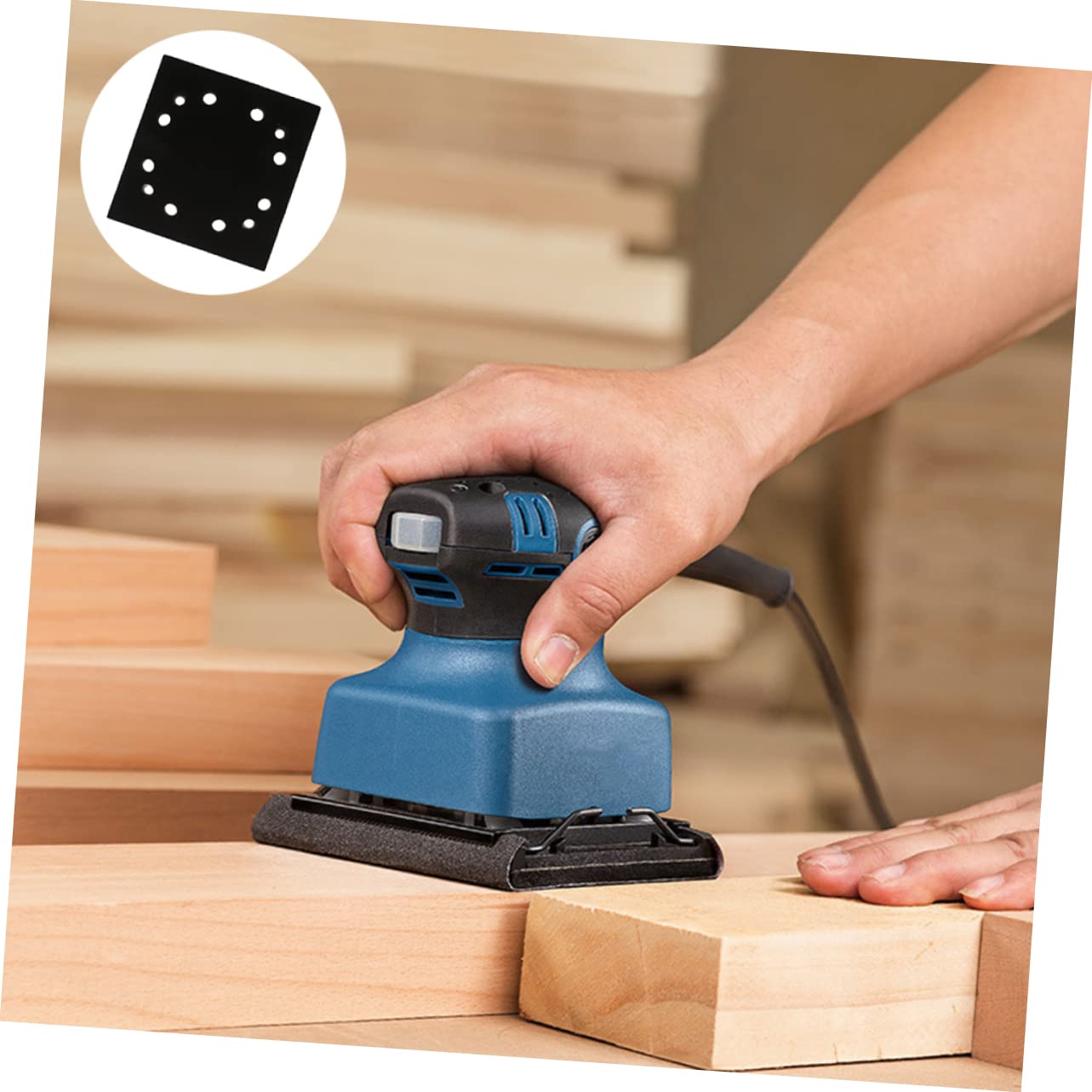 5pcs Sander Pad Backing Plate Aluminum Disc for Electric Design Easy Installation Compatible with Sdk for Smoothing and Polishing