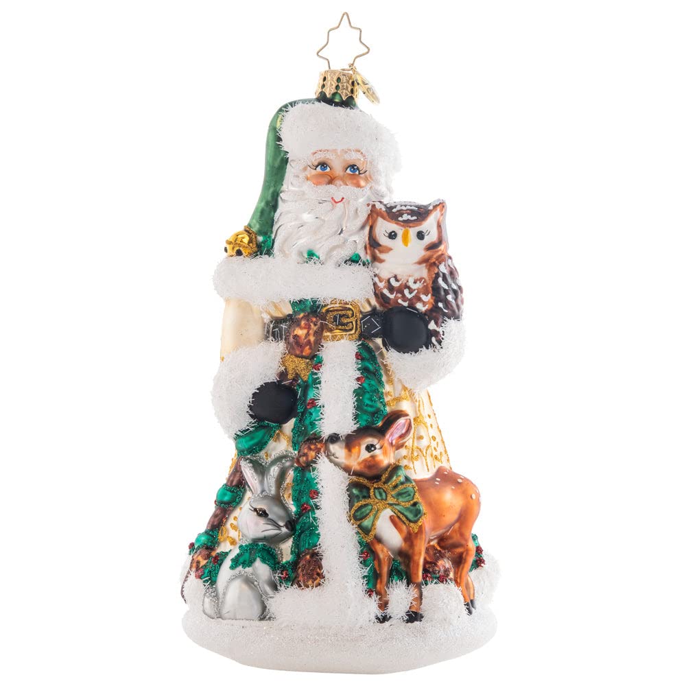 Père Noël Christopher Radko pour illuminer vos soirées de Noël en famille