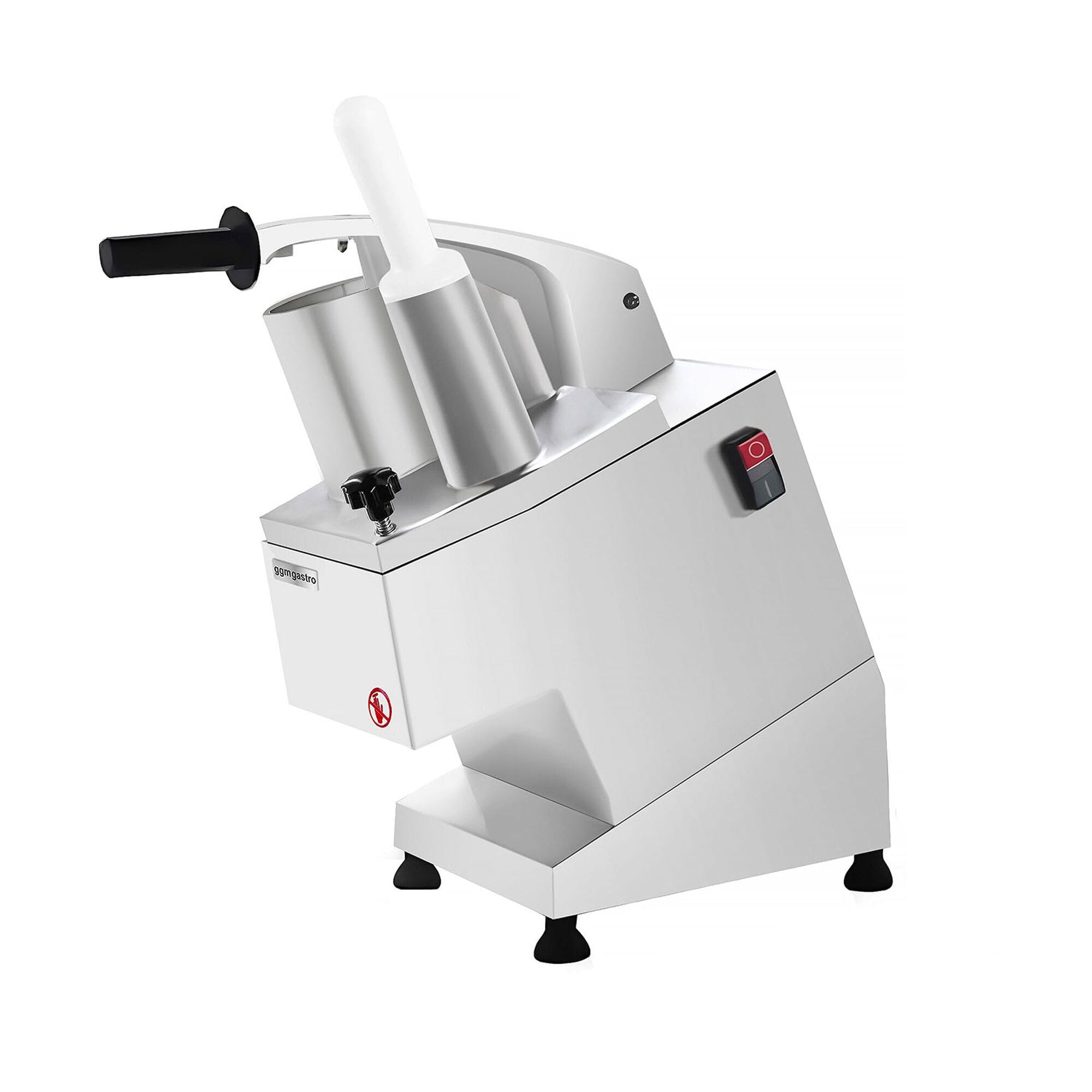 GGM Gastro | GSH300 | Elektrischer Gemüseschneider - 550 Watt - ohne Schneidescheiben