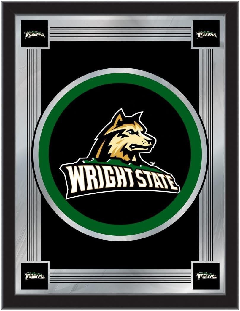 Holland Bar Stool Company Wright State 17" x 22" Logo Mirror
