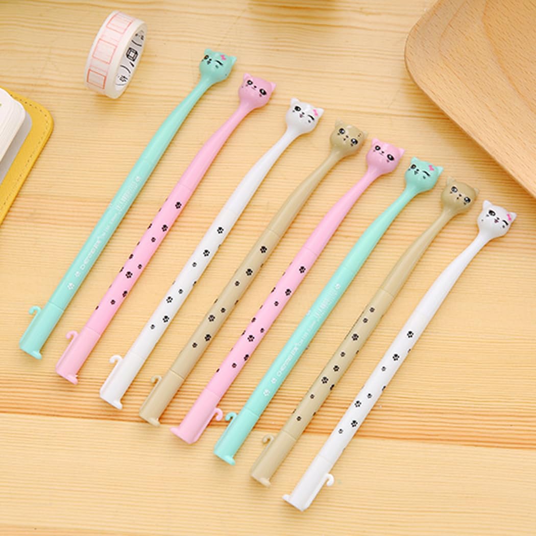 Ranvi 12 PCS Gel Ink Pens Student Stationery Office Home Office School Decoration SuppliesCat - Image 3