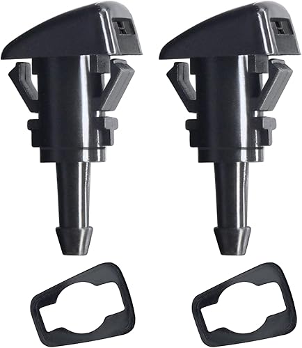 Accesorio de repuesto para boquilla de lavado de parabrisas apto para KIA Motors RH LH, Hyundai Accent, Santa Fe, Sonata. OEM #: 98630-3J000. (2pcs)