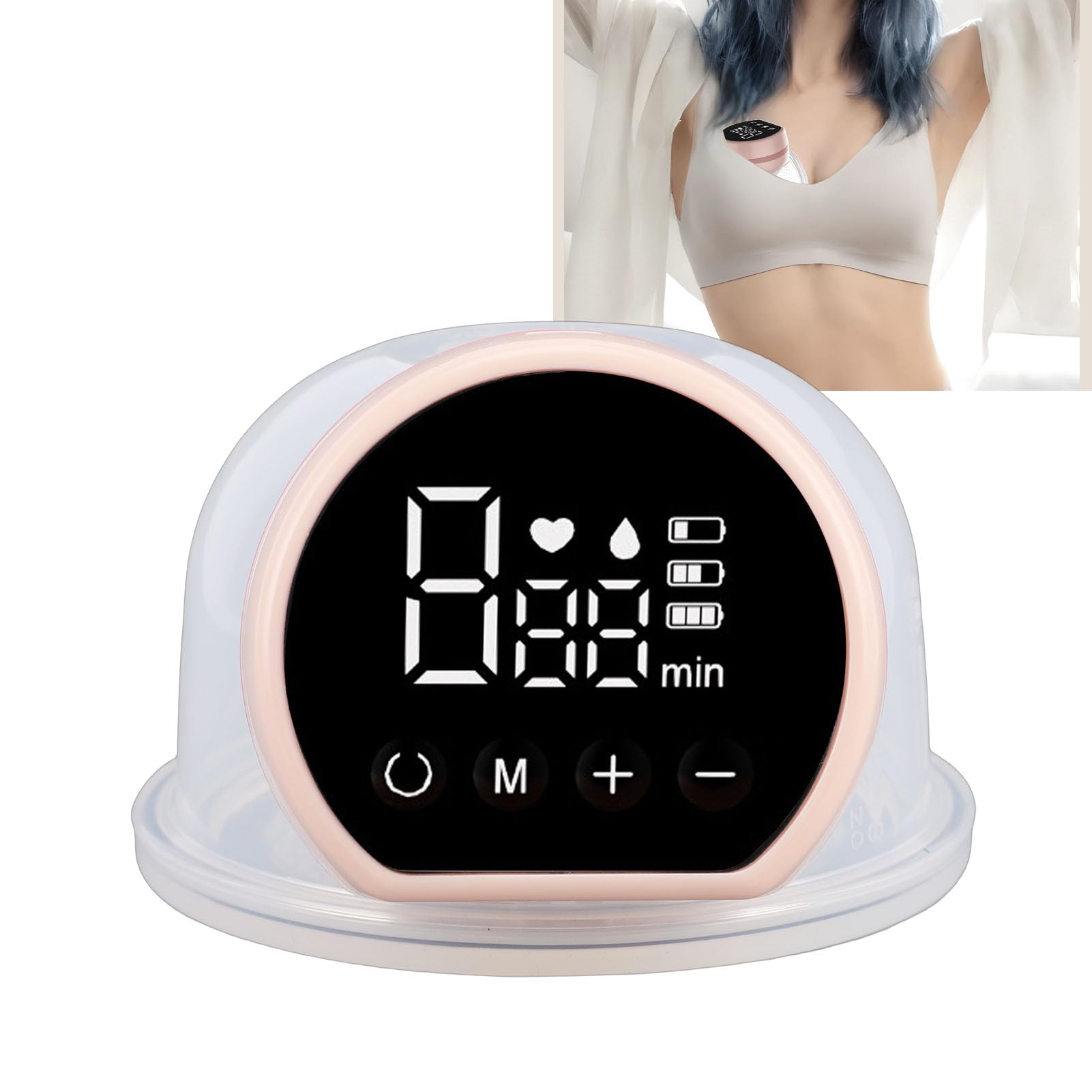 Tiralatte Indossabile, Tiralatte Elettrico con Display a LED e