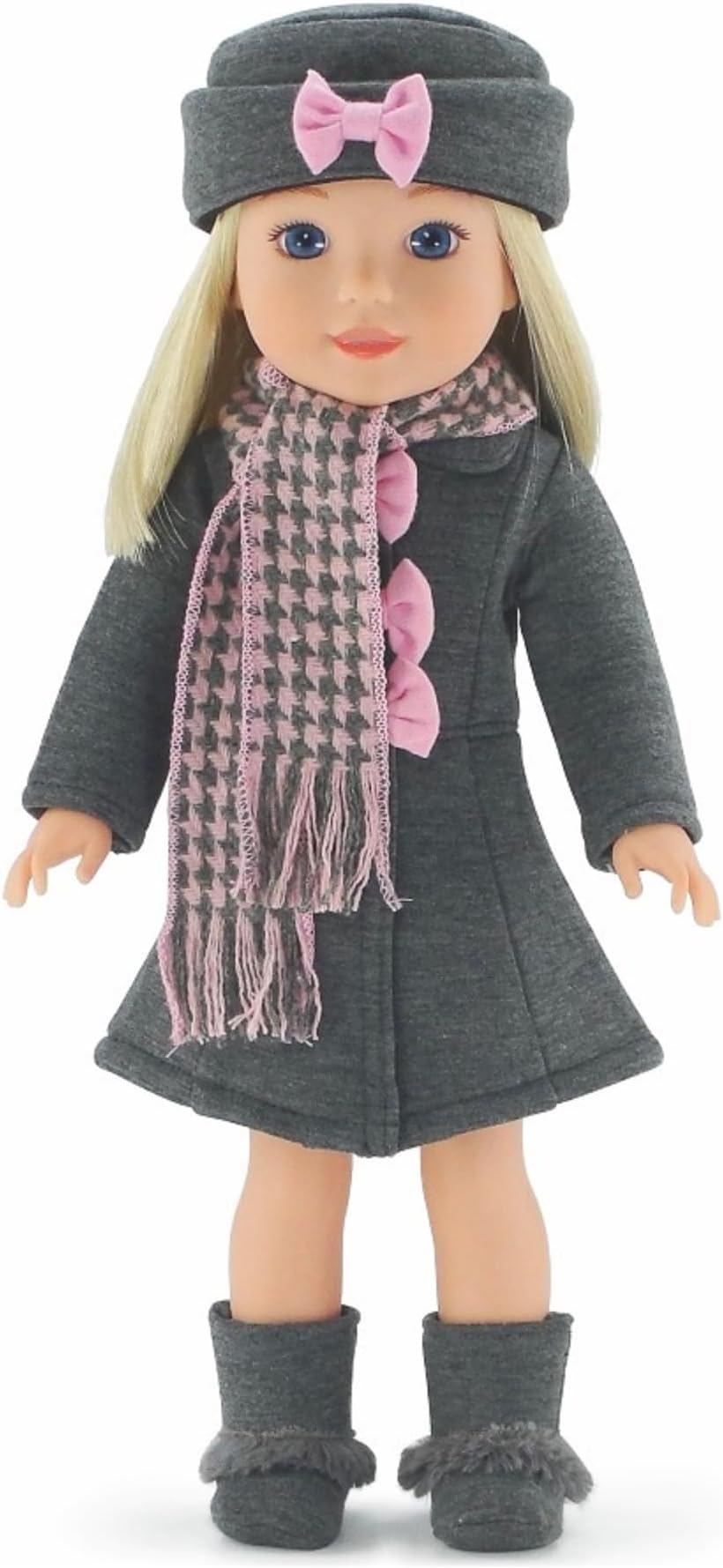Emily Rose 14 Inch Doll Girl Scout Daisy Uniform 5-PC Playset | Officially Licensed by Girl Scouts of The USA | American Brand - Gift Boxed | Doll NOT Included | Fits Glitter Girls Dolls