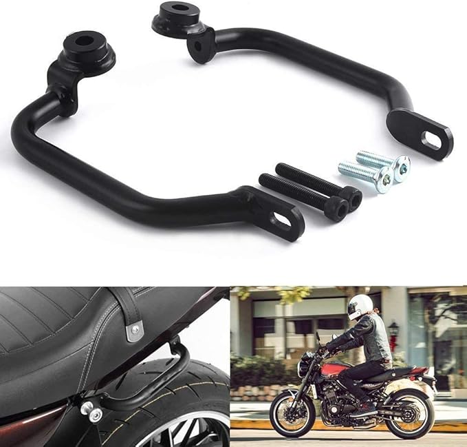 Motorcycle Steel Rear Pillion Passenger Grab Bar Seat Side