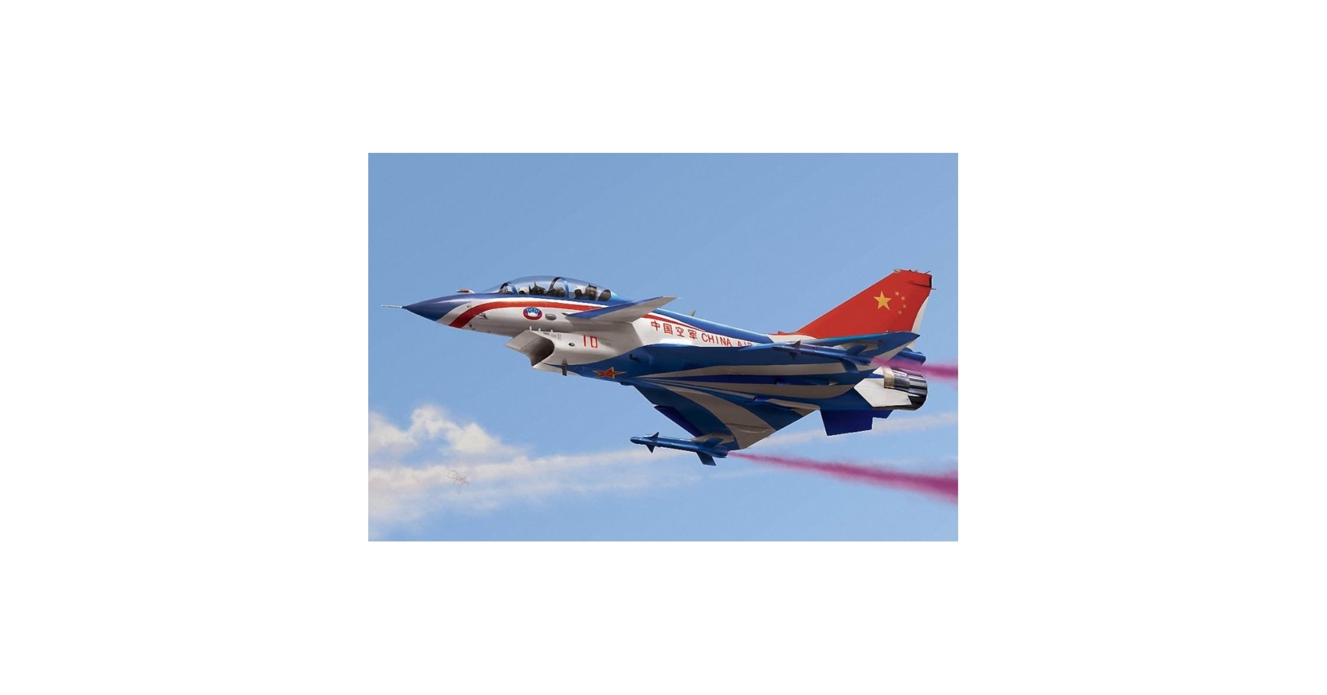 Amazon | トランペッター 1/72 中国空軍 J-10S複座型戦闘機