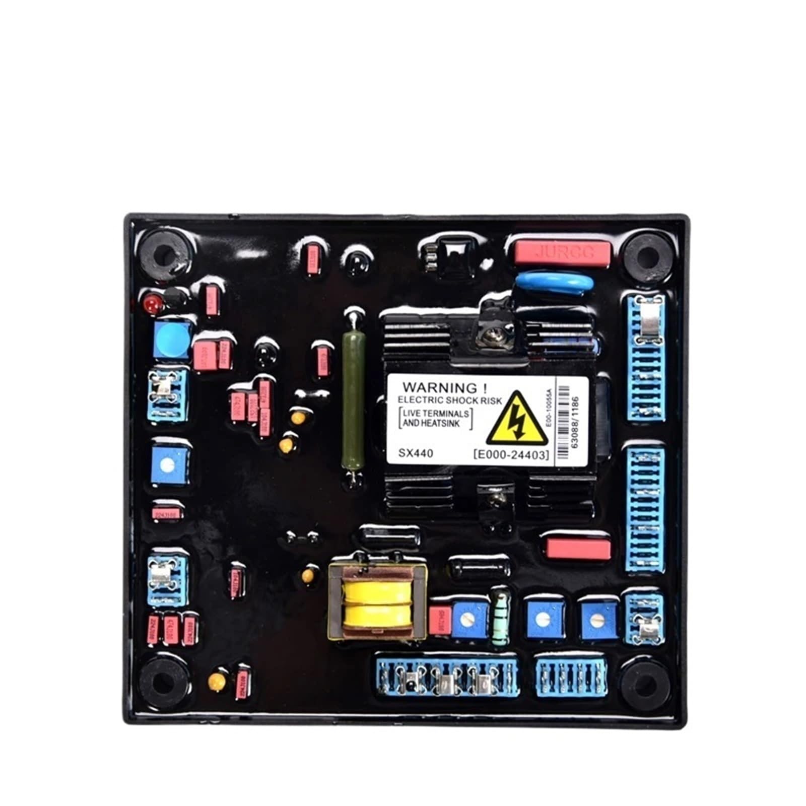 0P7BR328B 1pcs SX440 AVR Generator Regulator Automatic Voltage Control Module 200KW Brushless Alternator Single-phase Three-phase