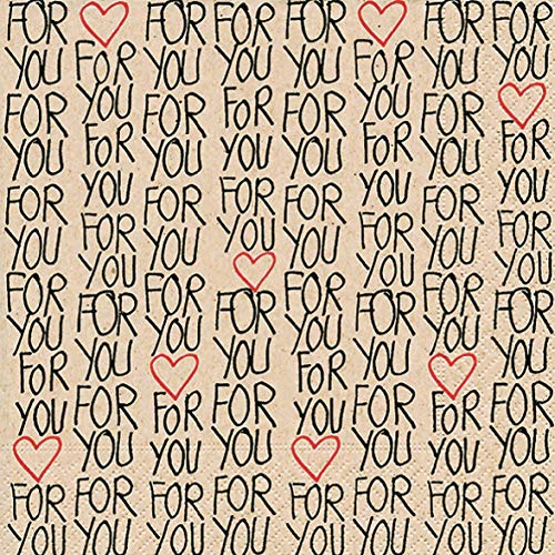 Paper + Design GmbH  Servilletas de diseño ecológico | 100% reciclado  Tissue | 25 Almuerzo Servilletas 33 x 33 cm), varios diseños