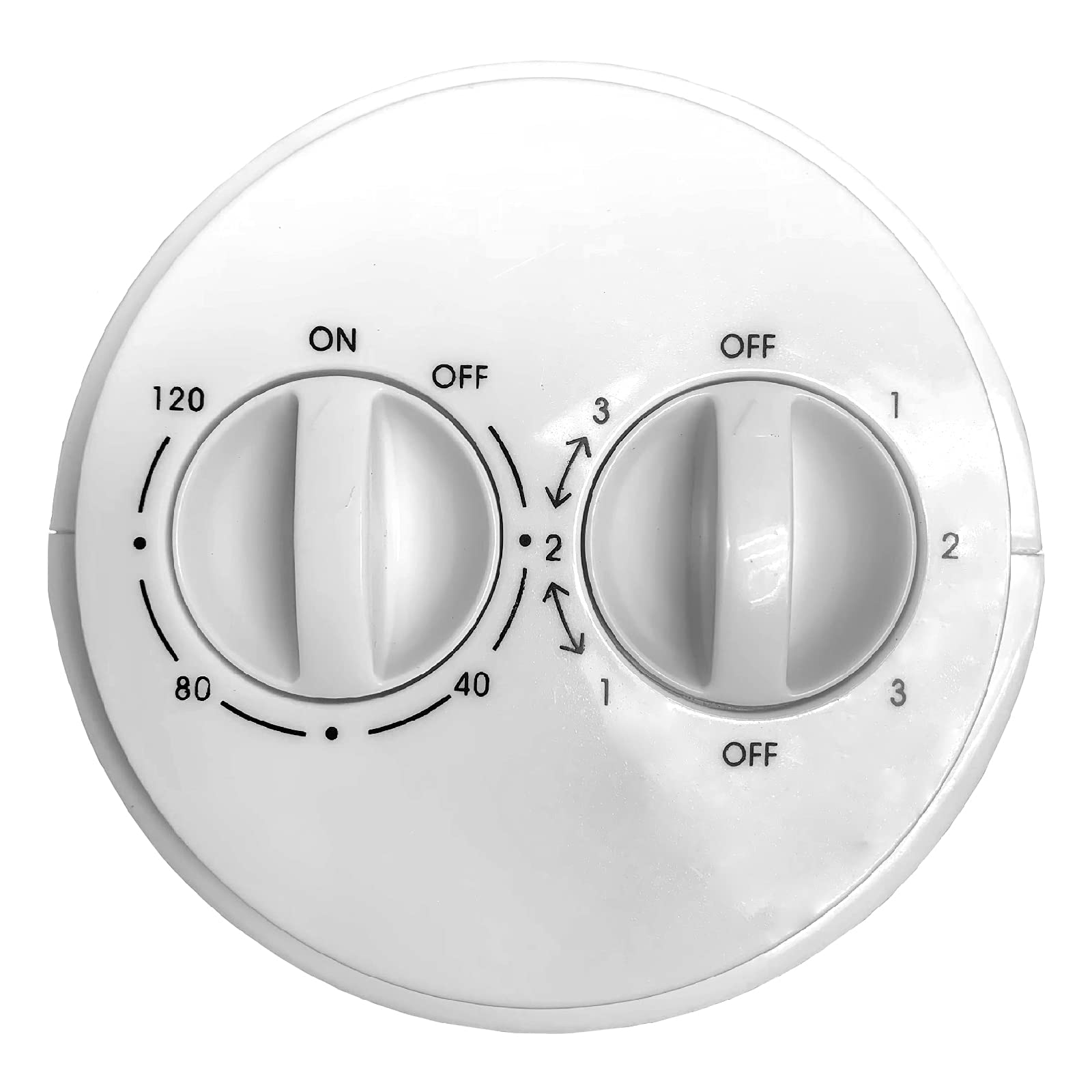 AMOS 29 Inch Tower Oscillating 3 Speed And Timer Free Standing Slim Air Cooling Home Office Fan White, 29 Inch No Remote - Image 3