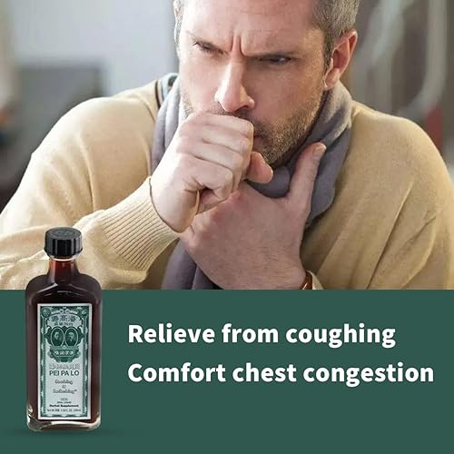 Miniatura 4 de Pei Pa Lo - Suplemento de hierbas líquido oral refrescante calmante para adultos y niños mayores de 5 años desde 1880 Chupete chino tradicional para