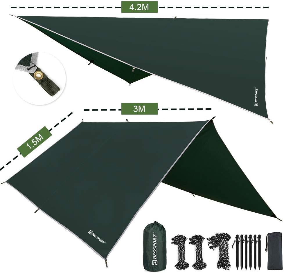 tenda sportiva per la pioggia