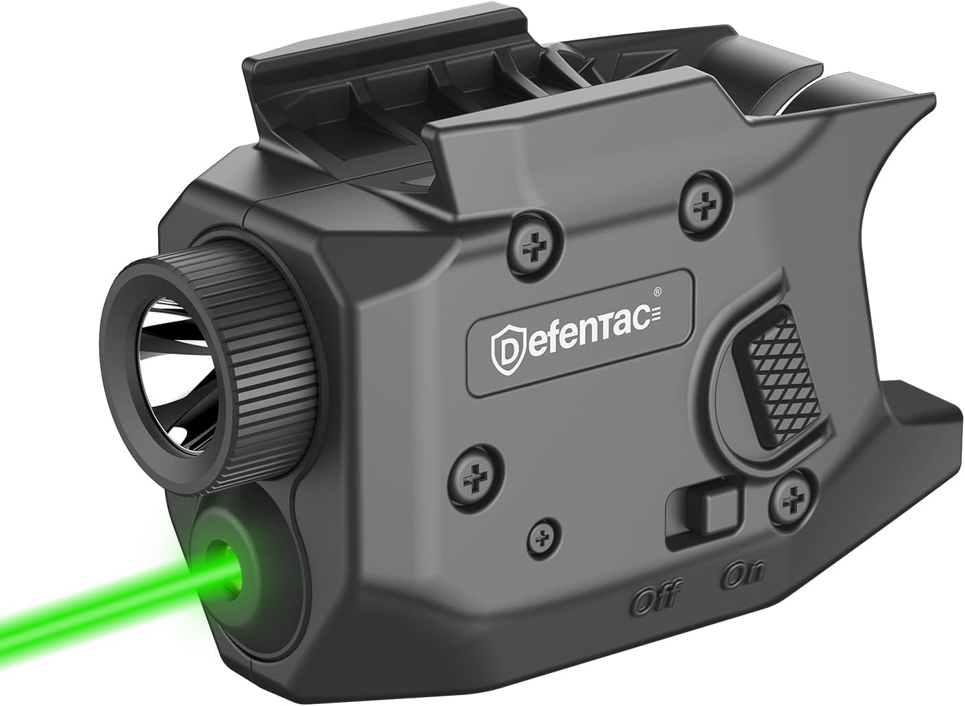 Defentac 600 Lumens Pistol Light Laser Combo is Compatible with Hellcat 3 Inch Micro-Compact Only