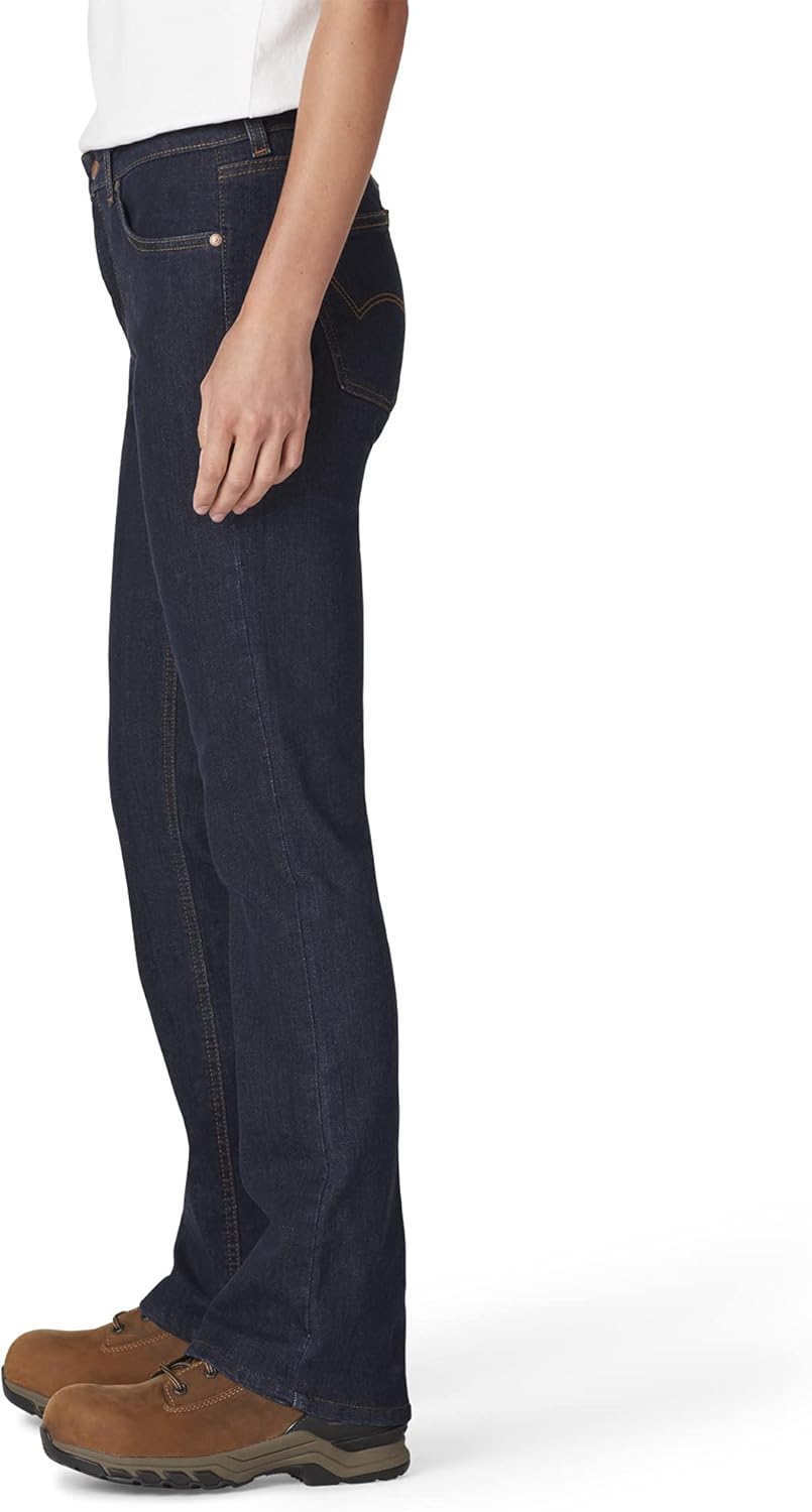 Dickies Women’s Flat Front Stretch Cotton Blend Pants