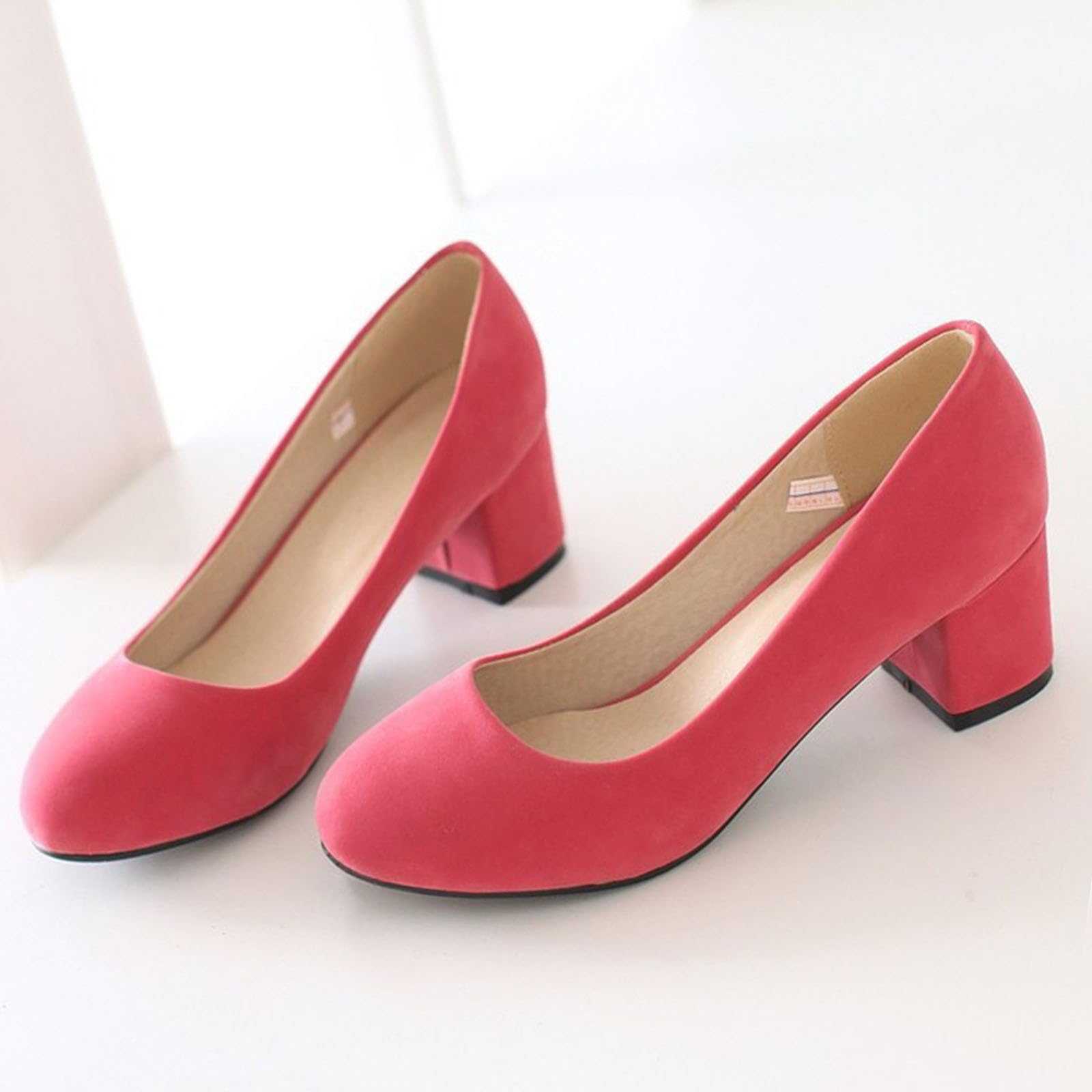 Damen Velours Dirndlschuhe Mit Riemchen Elegante Tanzschuhe Fesselriemchen Absatz Schuhe Für Hochzeit Oktoberfest Und Party