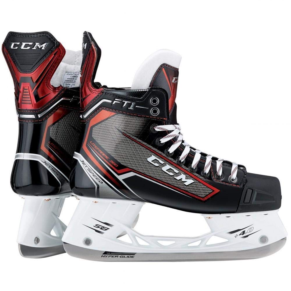 CCM Jetspeed FT1 Junior Ice Hockey Skates, 05.0, EEEE
