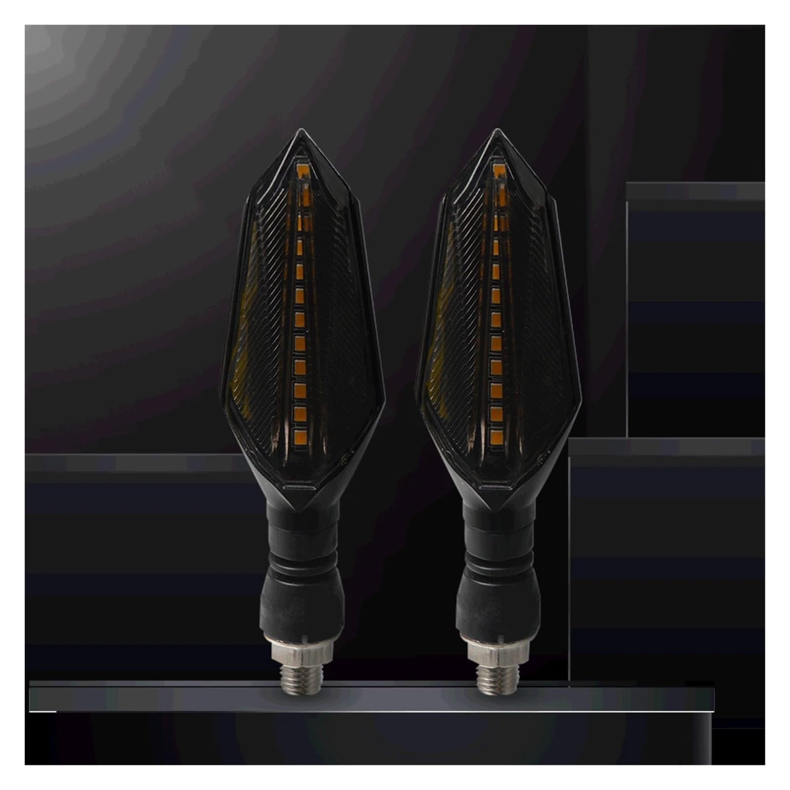 Indicatore di direzione a 12 LED per motocicletta Indicatoris Motos