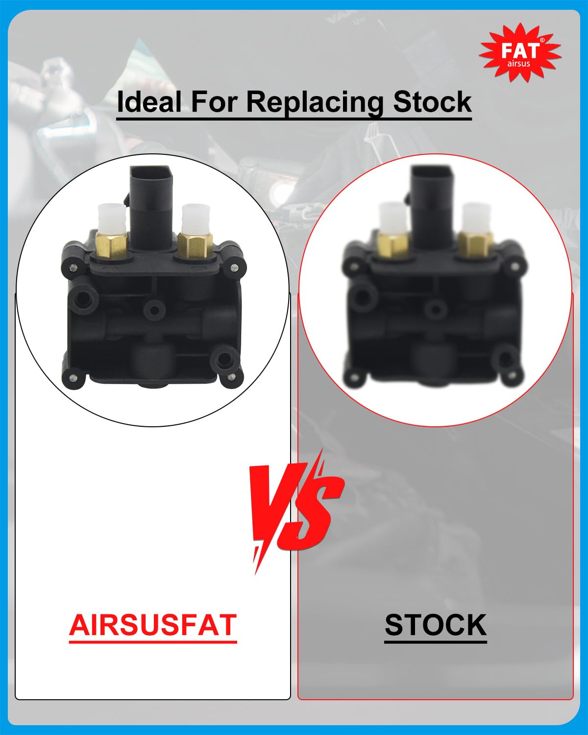 AIRSUSFAT Luftfjädring Kompressor Ventilblock Passar BMW F01 F02 F07 F11 X5 F15 X6 F16 Air Ride Solenoid Ventil 37206789450 37206784137 Skickas Inom 12 Timmar - View #7