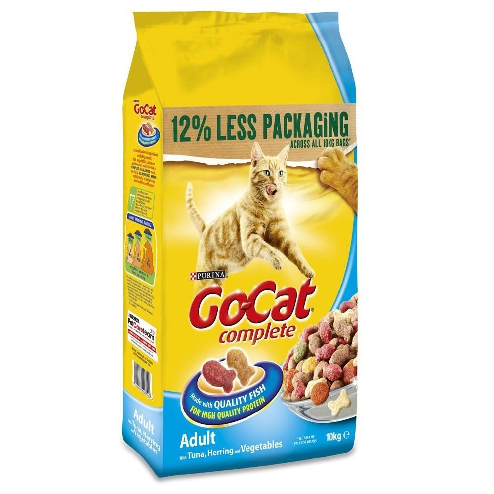 Go-Cat Complete Adult Tuna Herring & Veg 10kg 12186256