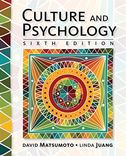 Cengage Learning Culture and Psychology
