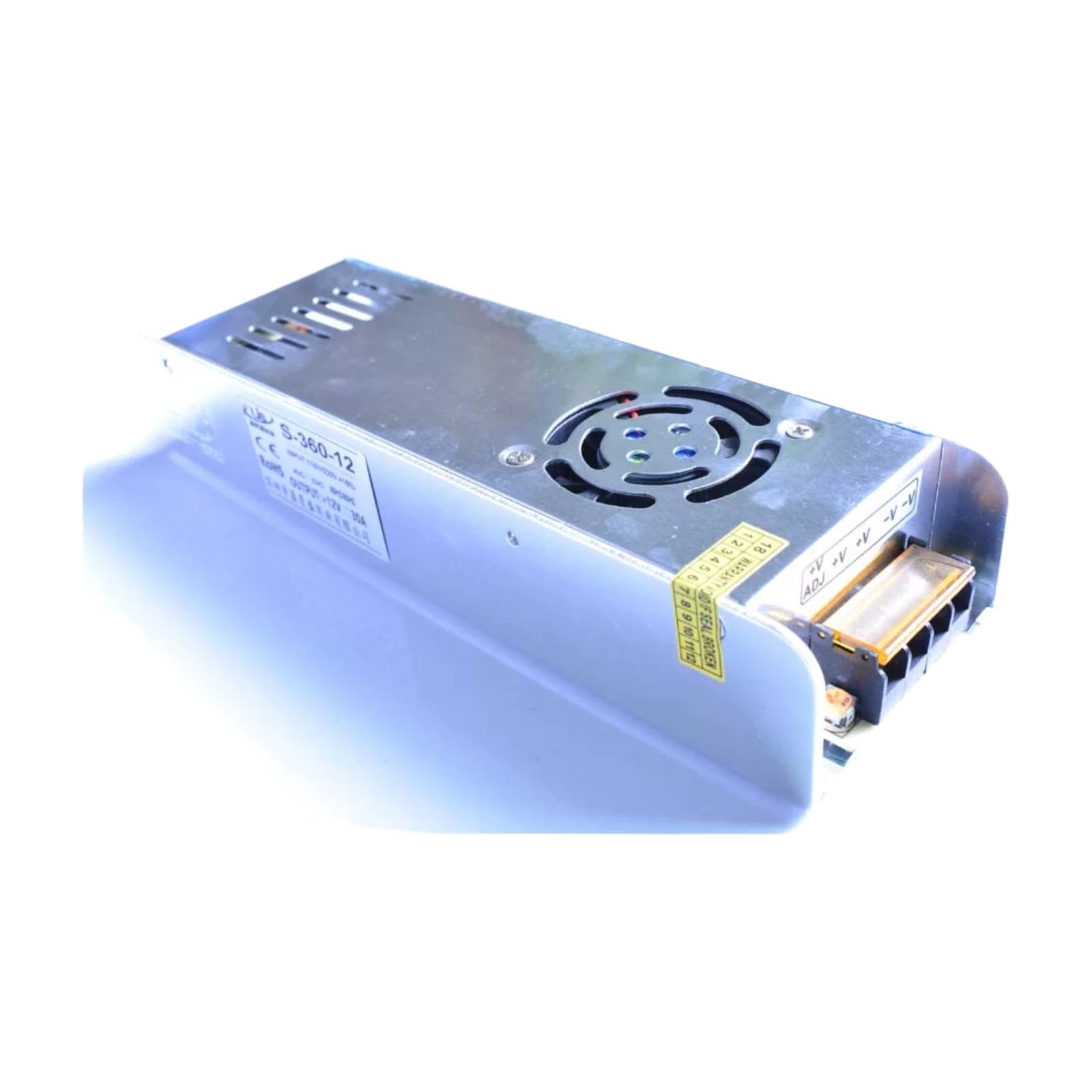 Tira larga de la luz caja monitoreo LED fuente alimentación conmutación 12V30A 360W(12V25A 300W)