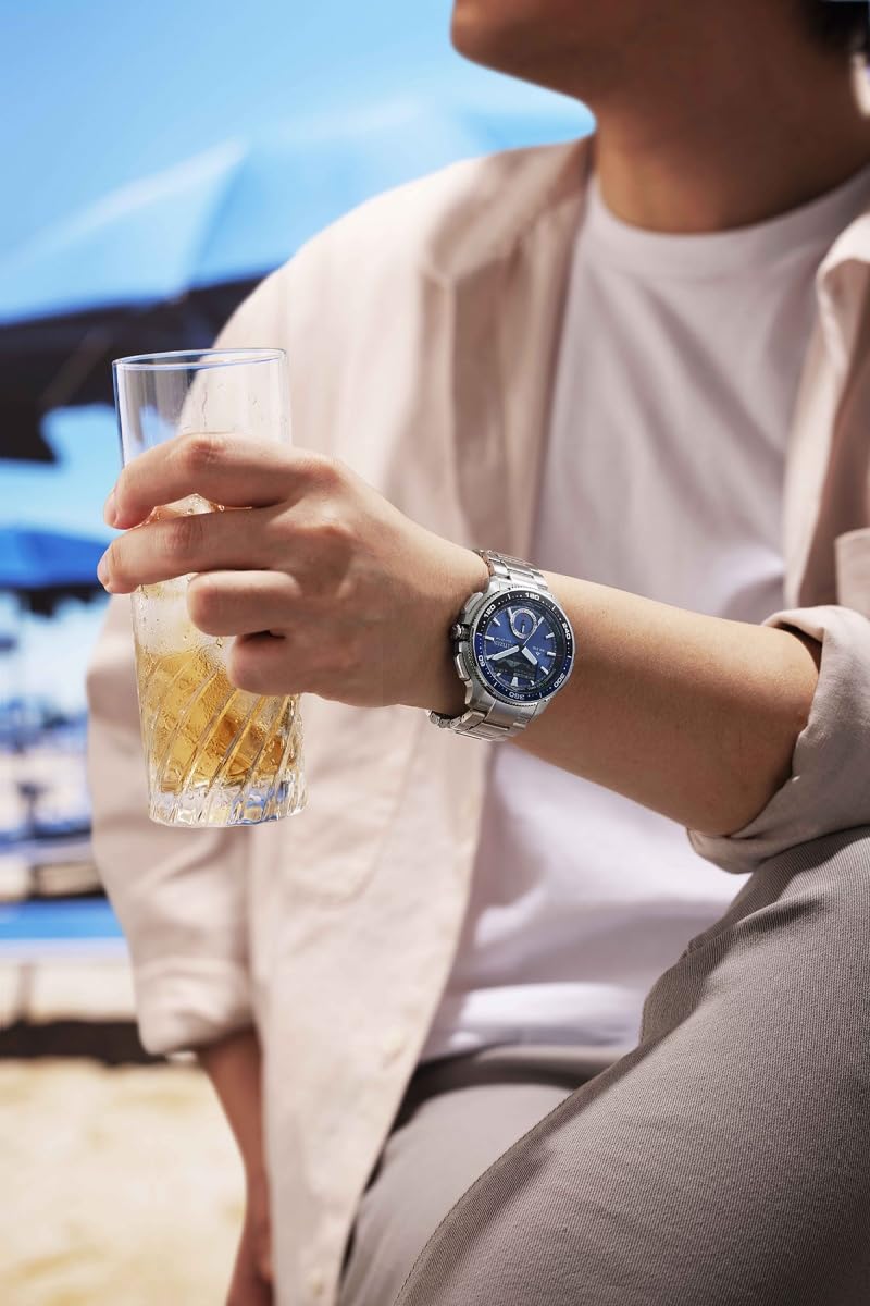 Citizen Promaster Eco-Drive Uhr für Herren Wave Tracker Blau JV3006-50L