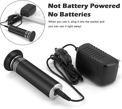 Miniatura 7 de Removedor de callos eléctrico mejorado para pies, 1200 RPM, velocidad ajustable, lijadora eléctrica profesional de pies, amoladora de pies, lima