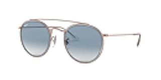 Rb3647n Double Bridge Round Sunglasses