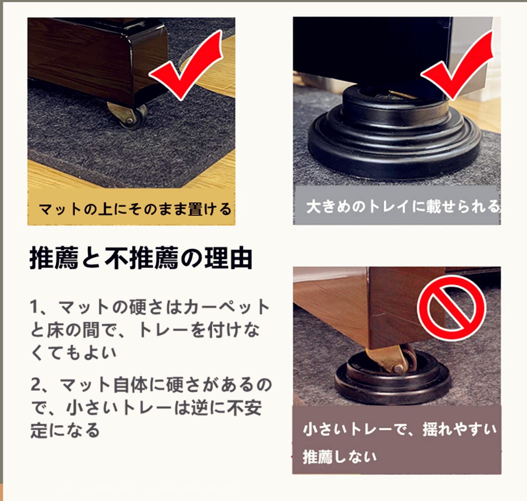 Amazon | HPYWTJY ピアノ用 床補強ボード＆補助台用ボード フラット