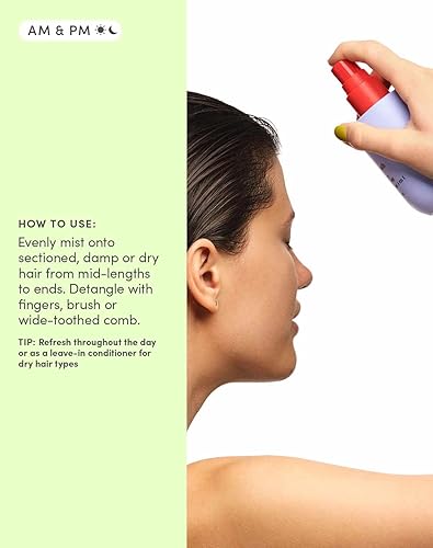 Miniatura 3 de Espray desenredante para niños Evereden Spray para cabello de 4 en 1 con aplicación sin enjuague  Desenreda, hidrata y protege  Aborda fácilmente