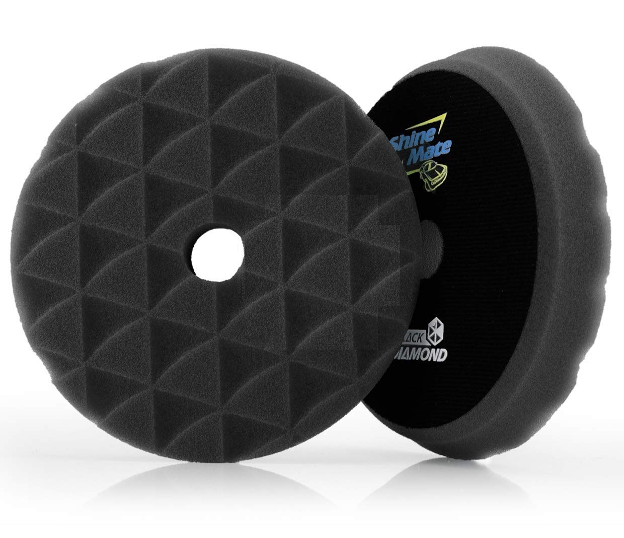Shine Mate Polishing Foam Pads 6" - Fits to 5" Backing Plate (Black/Soft Foam)-Designed for Both Rotary & DA Polisher (B08MFJ85D9) Amazon Price History, Amazon Price Tracker