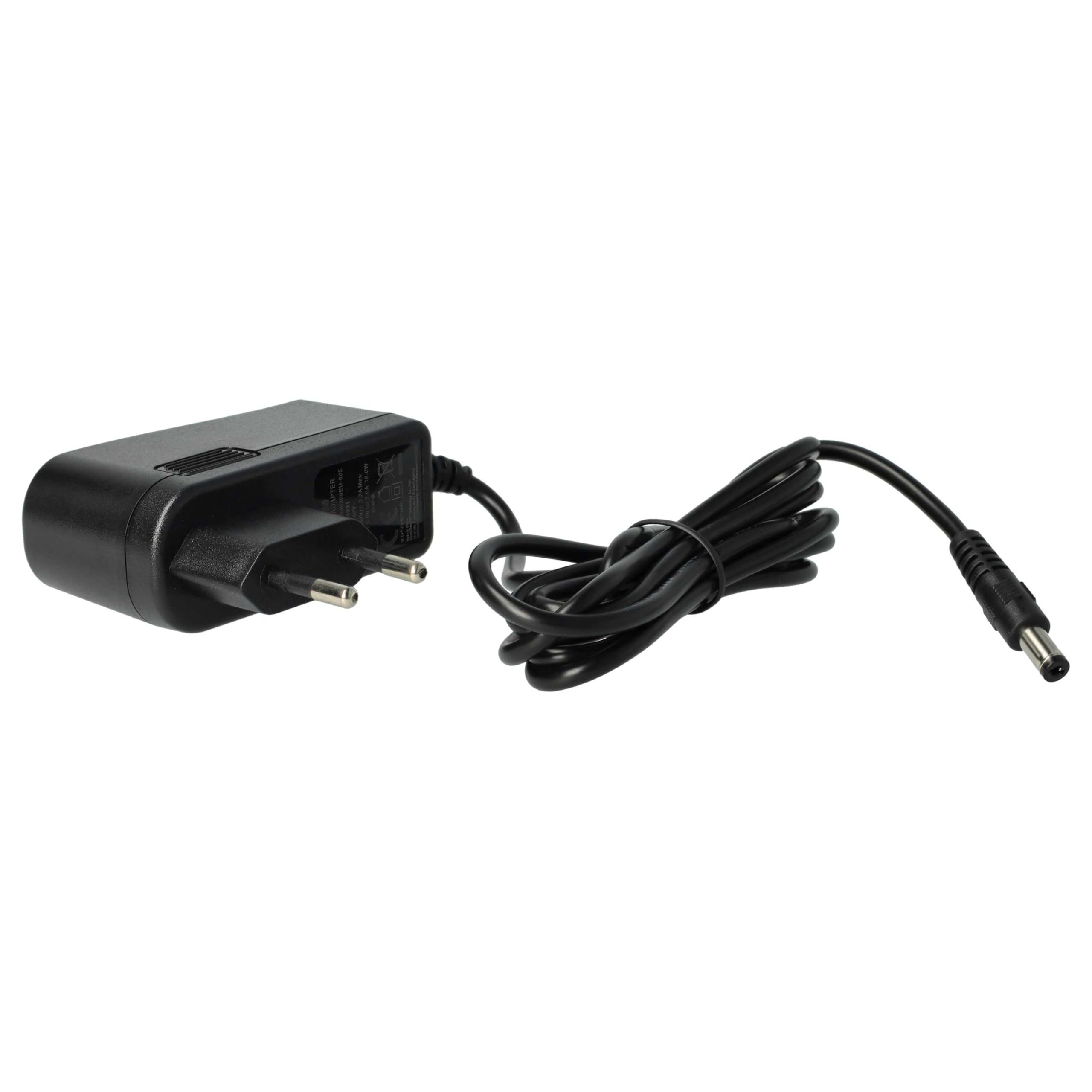 vhbw 220V zasilacz 10W (5V/2A) do Yealink SIP T19p, T21PN, T27G, T29G, T41p, T42S, T46S, T48S, T49G, T52S, T56A, T58A, T58V
