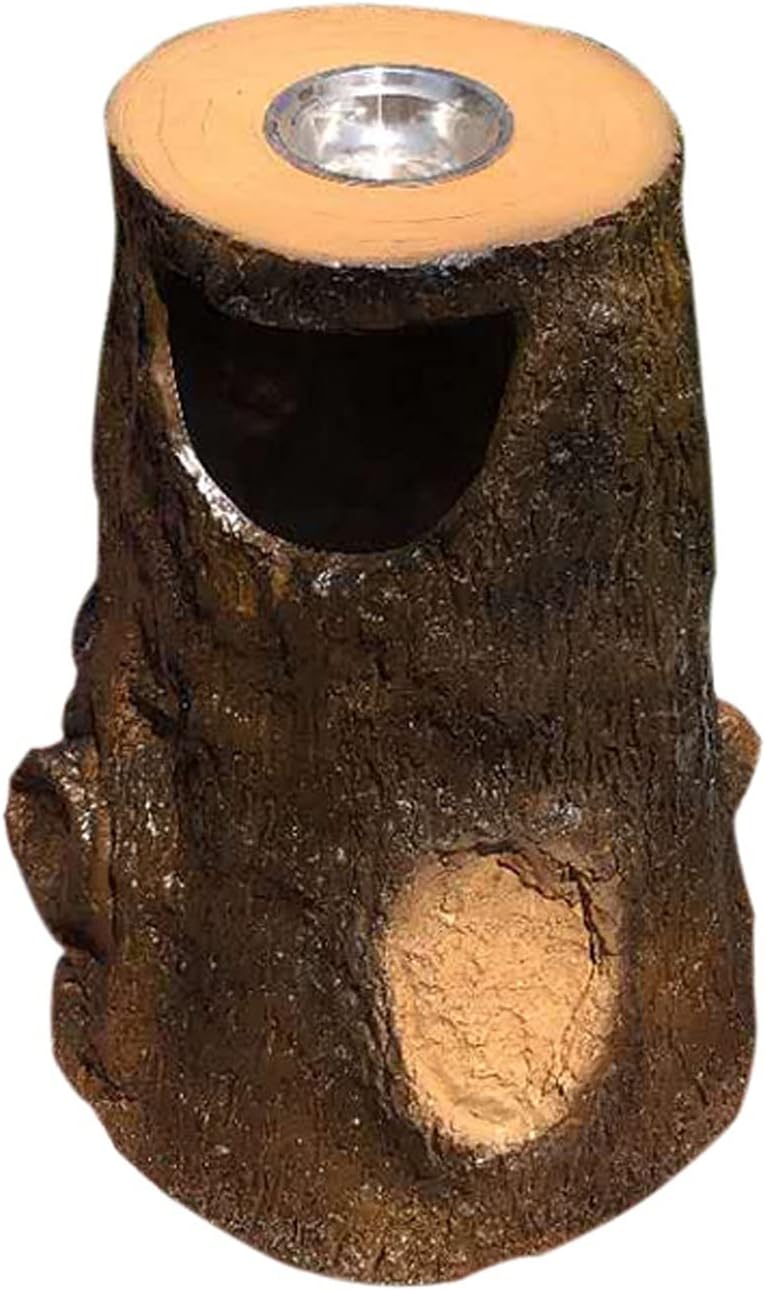 Trash cans Outdoor Tree Stump Shape Trash Can Creative