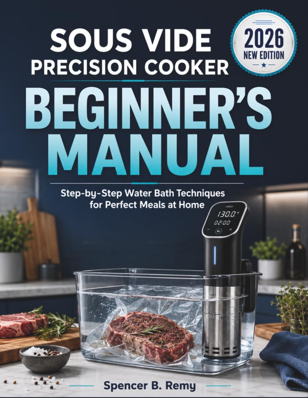 SOUS VIDE PRECISION COOKER BEGINNER'S MANUAL: Step-by-Step Water Bath Techniques for Perfect Meals at Home